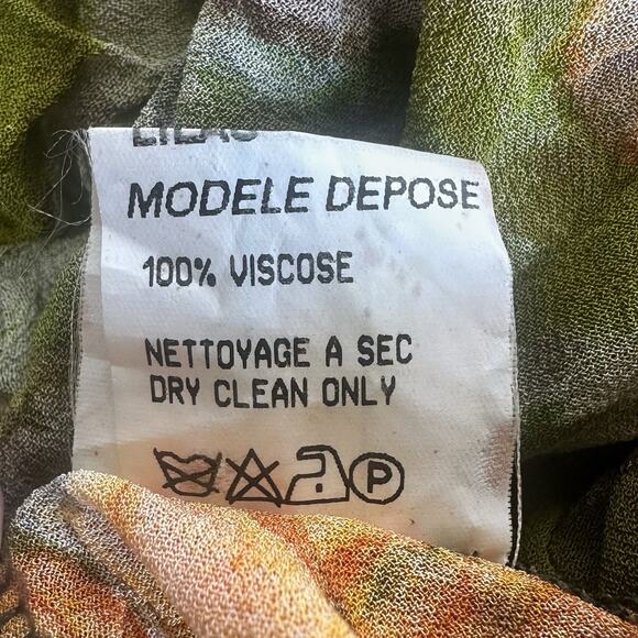 lorena conti paris floral crinkle sleeveless cami tank top - Picture 6 of 7